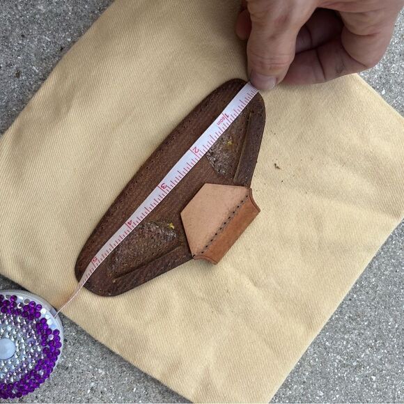 Louis Vuitton Leather Vanchetta Montsouris Part l5 - Picture 6 of 6